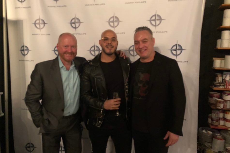 Most importantly, of course, David Garibaldi himself was on hand. He has been a longtime fan and supporter of RAD and he, like me, is proud to have Kevin Hughey as his personal and business attorney so he was happy to host the event