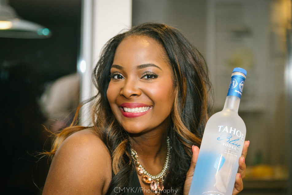 If Christina decides on a career change, we’ve decided she can be the face of Tahoe Blue Vodka