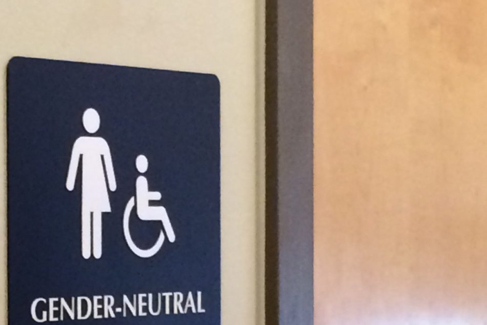 My first time running into a Gender Neutral bathroom, I was at a coffee shop in Austin, thought it was great!