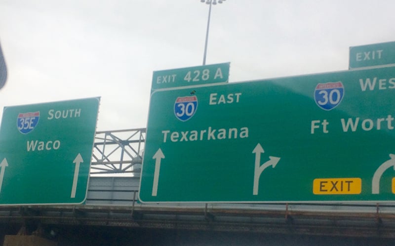 With Gary fixing all the zoo’s in Texas, we spend lots of time in that state (UH-MAZING State by the way!!) anywhooo as I looked at this sign I was like yep, Waco been there, Texarkana been there and Ft. Worth been there!
